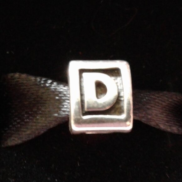 Pandora Alpha D silver & black 790323D - Picture 1 of 3